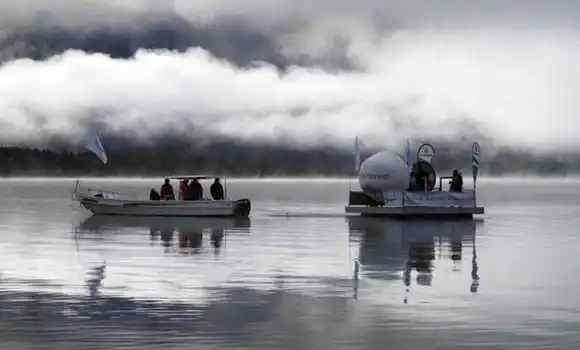 Despliegan la primera  fibra óptica subacuática  en la Argentina