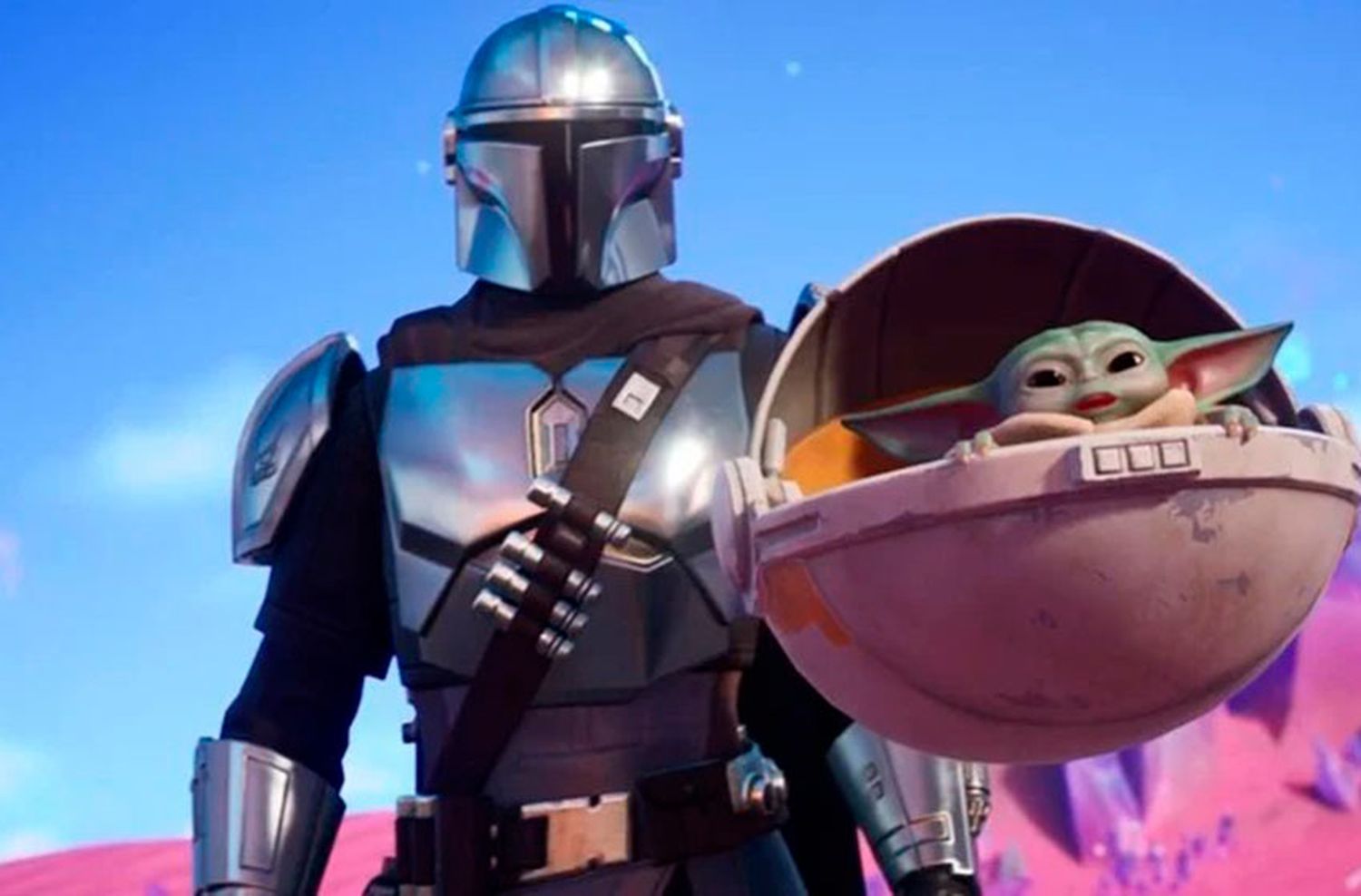 The Mandalorian y “Baby Yoda” llegan a la temporada 5 de Fortnite