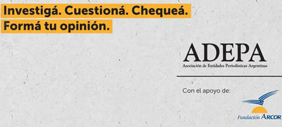 ADEPA lanzó una campaña dirigida a adolescentes sobre el riesgo de las noticias falsas