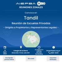 Propietarios, directores y representantes legales de escuelas privadas de la región se reunirán en Tandil