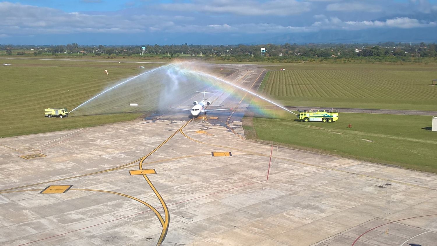 Amaszonas Paraguay realizó su vuelo inaugural a Salta