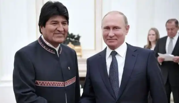 Putin invitó a Evo Morales a una visita oficial a Moscú