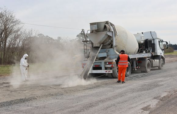 Repavimentación de ruta 1001: hay desvío para el tránsito pesado
