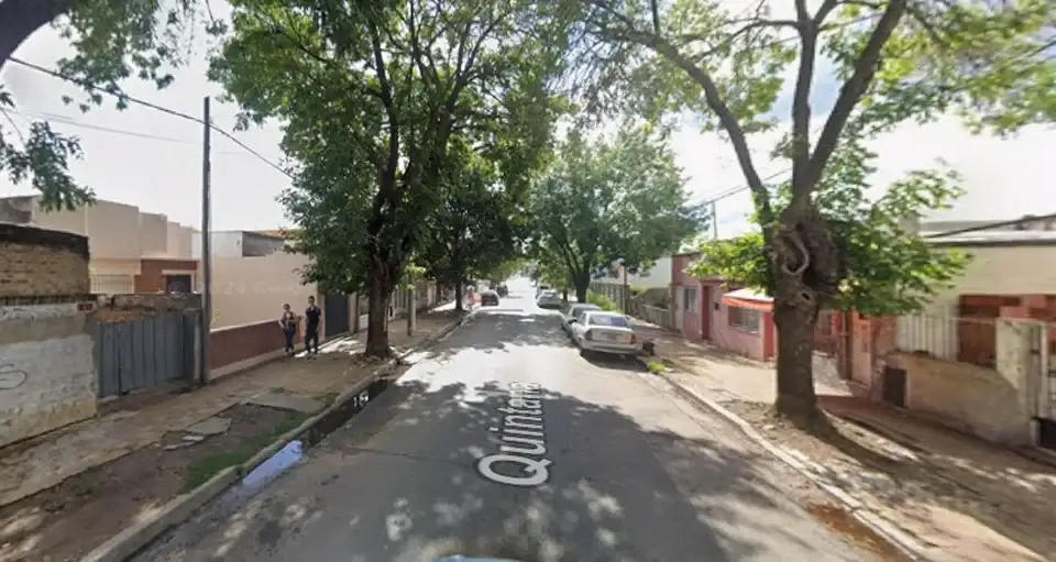 Quintana al 800, el lugar citado por el vecino