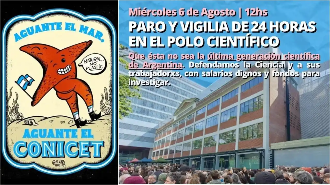 Conicet va al paro (Redes Sociales)