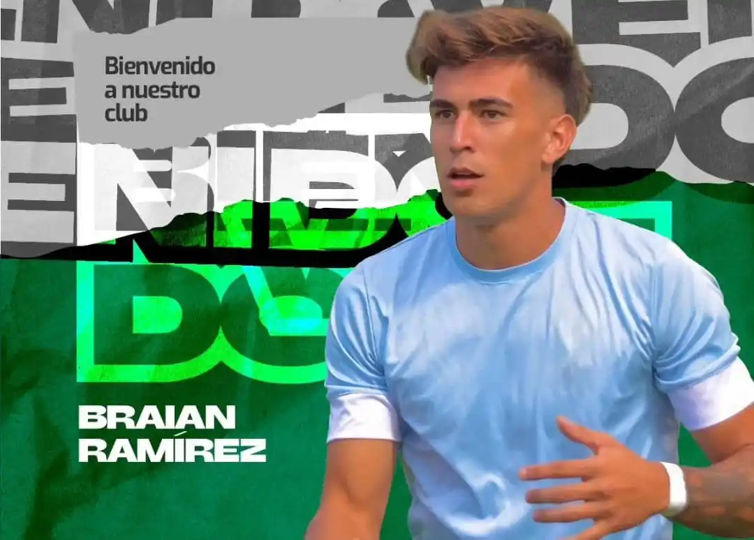 El volante Braian Ramírez