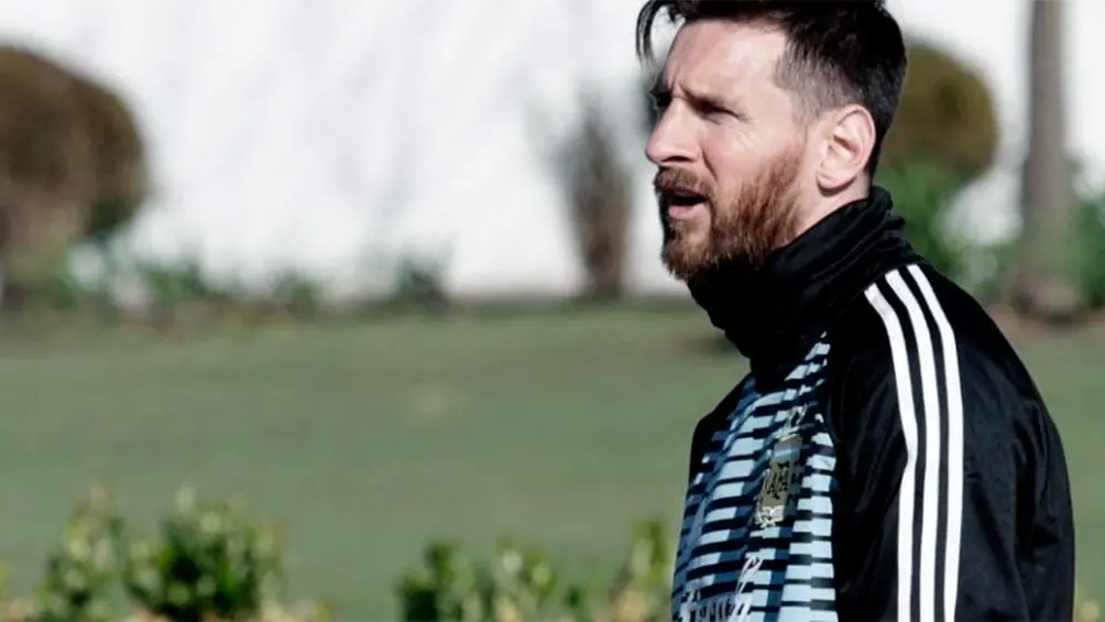 Argentina, con Messi, entrenó en Ezeiza a la espera de los 23