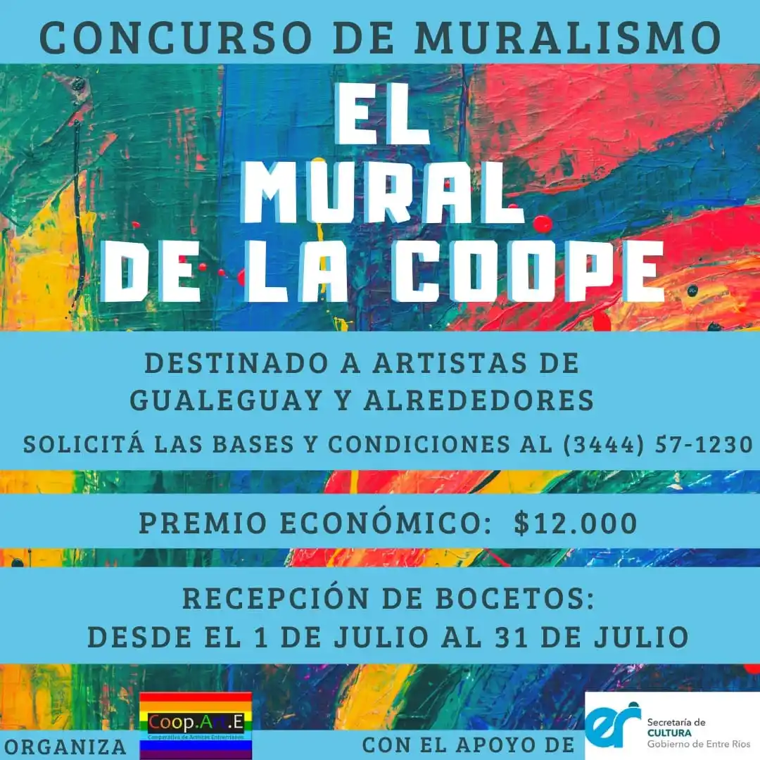 Cooparte organiza un concurso de muralismo