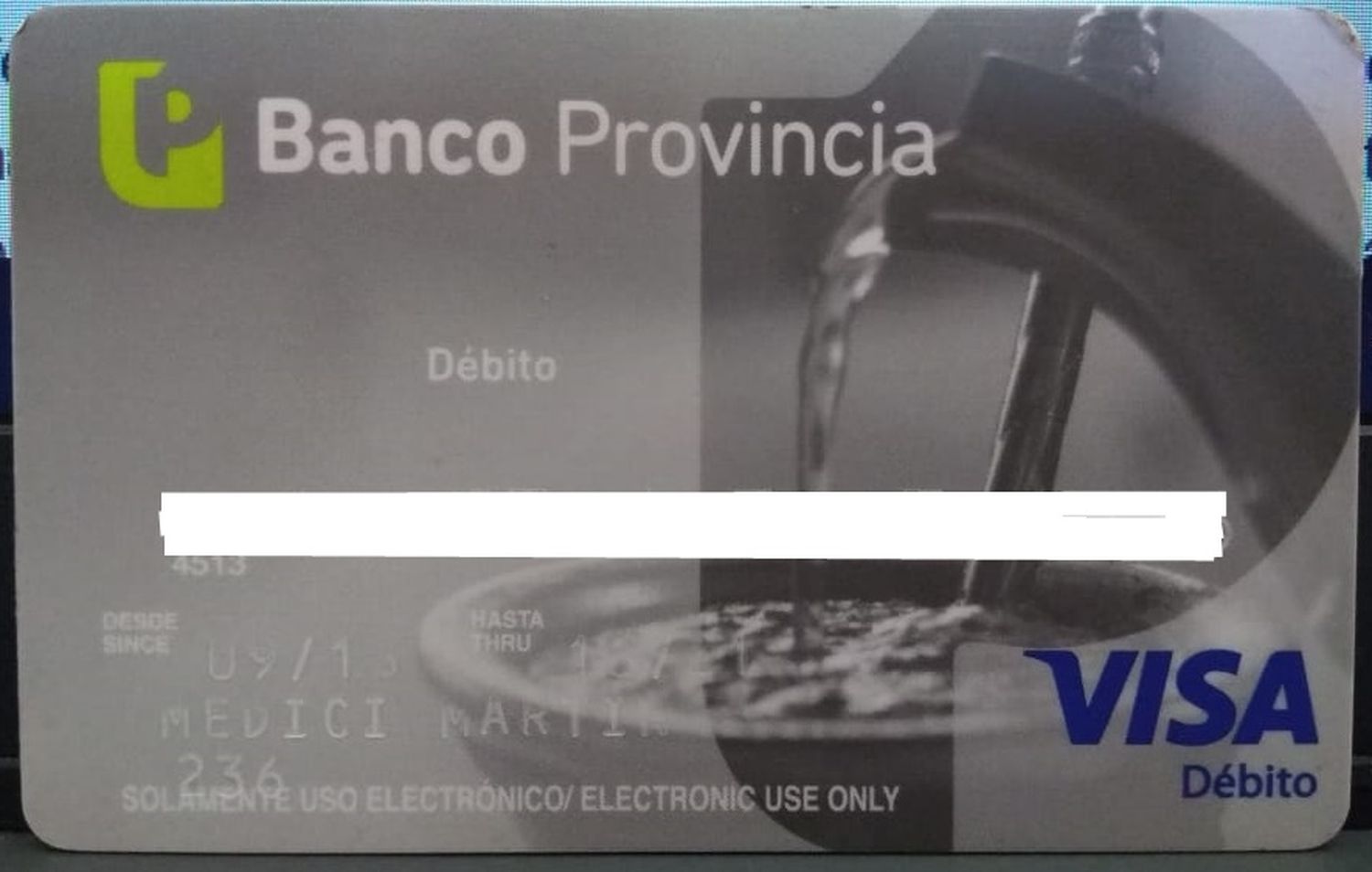 Encontraron la tarjeta de débito de Martín #Solucionado