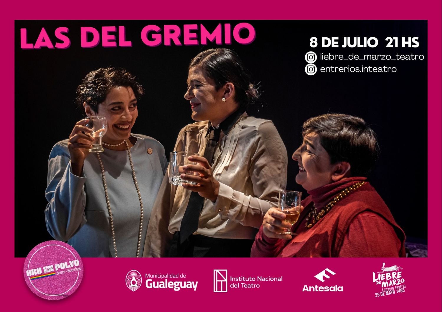 Las del gremio en Liebre de Marzo