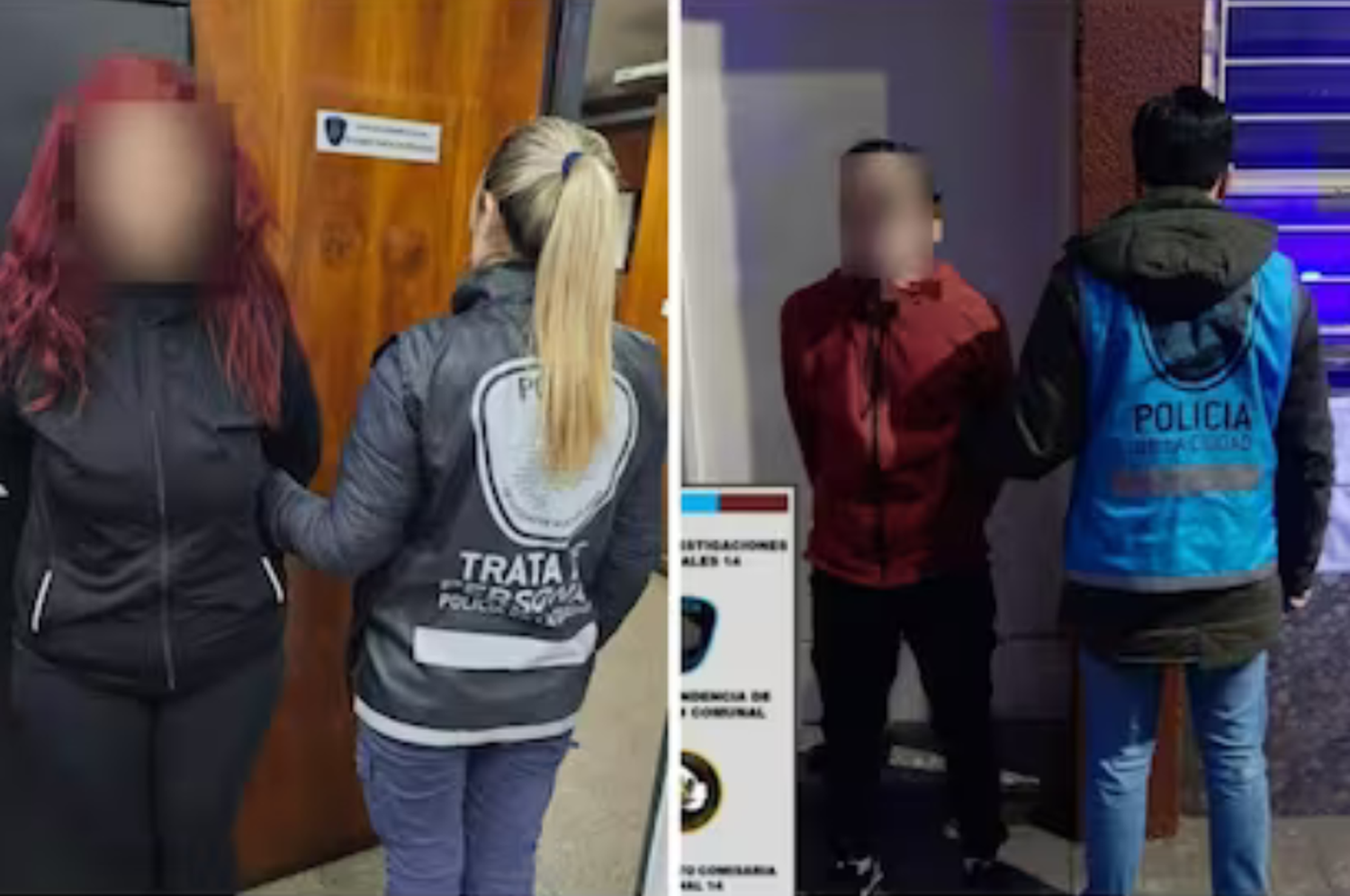 Detenidos con pedido de captura