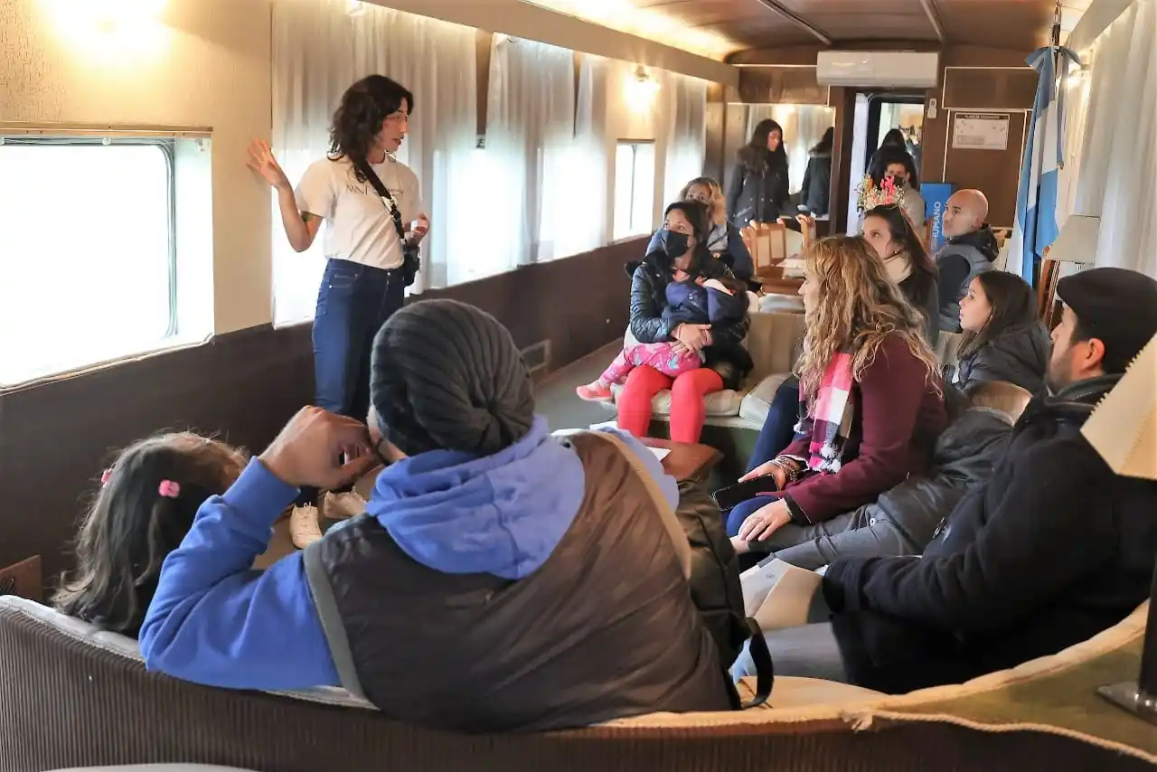 Último día para visitar el tren del Museo Ferroviario en la estación de San Pedro