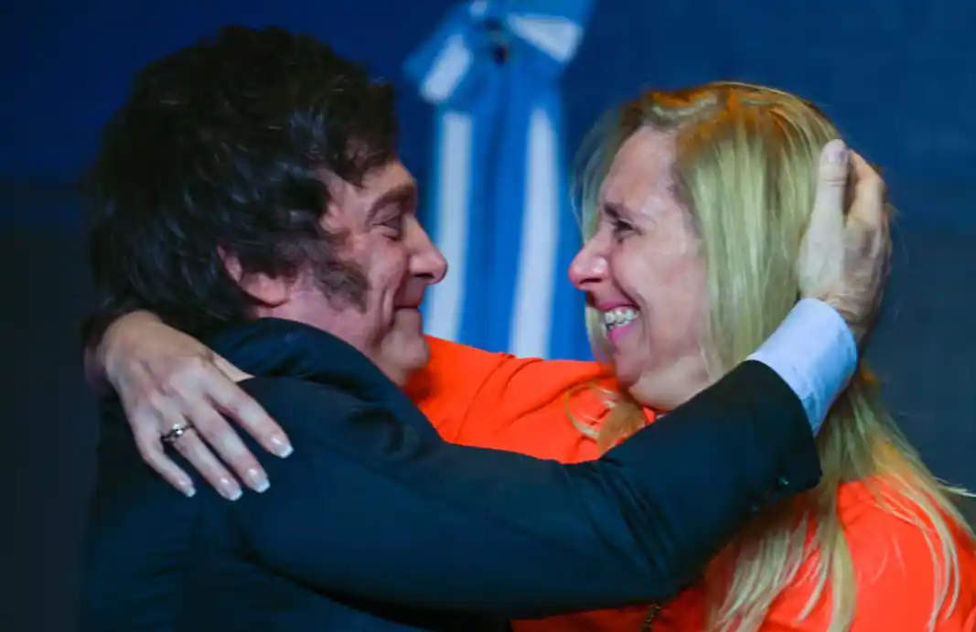 Javier y Karina Milei