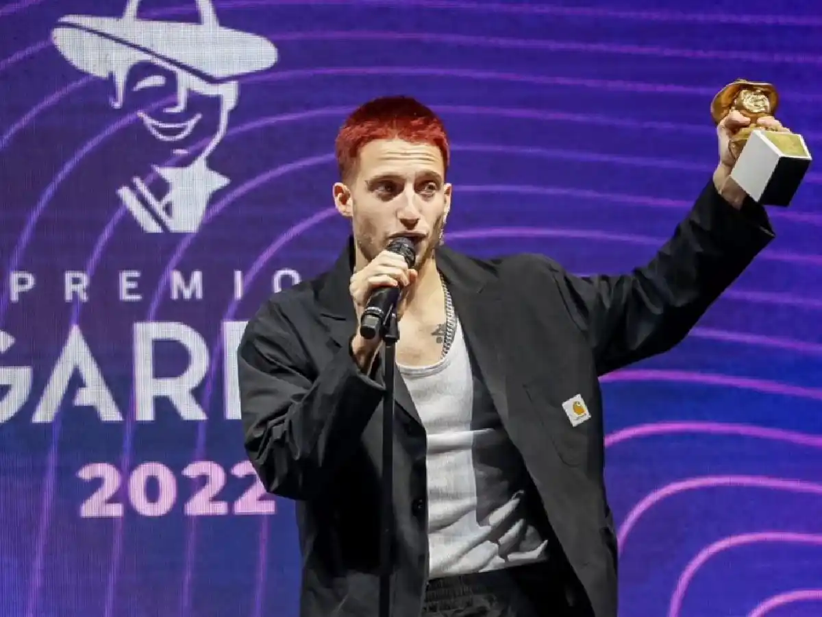 Premios Gardel 2022: la lista completa de ganadores con Wos llevándose el de oro