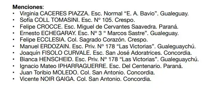 Exitosa olimpíada provincial de matemática “Ñandú”
