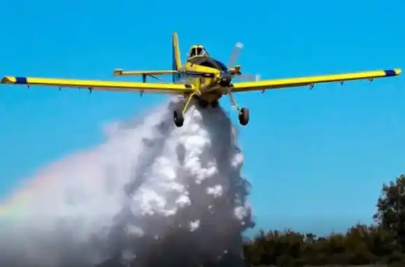 La provincia comprará su primer avión hidrante para combatir incendios
