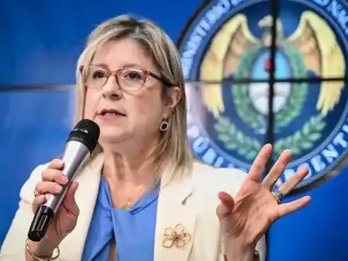 Alejandra Moteoliva, ministra de Seguridad de Argentina habló de los fuertes controles en el visado y el ingreso a los EE.UU para el Mundial . Foto:NA