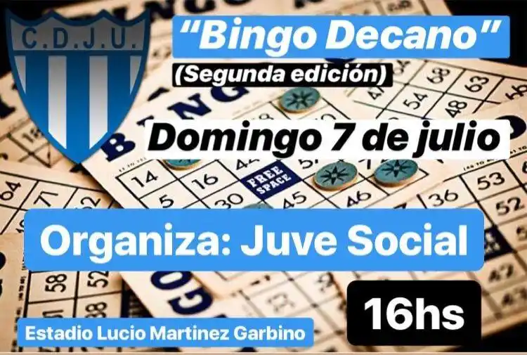 Este domingo, Juventud Unida vuelve a realizar un bingo para toda la familia