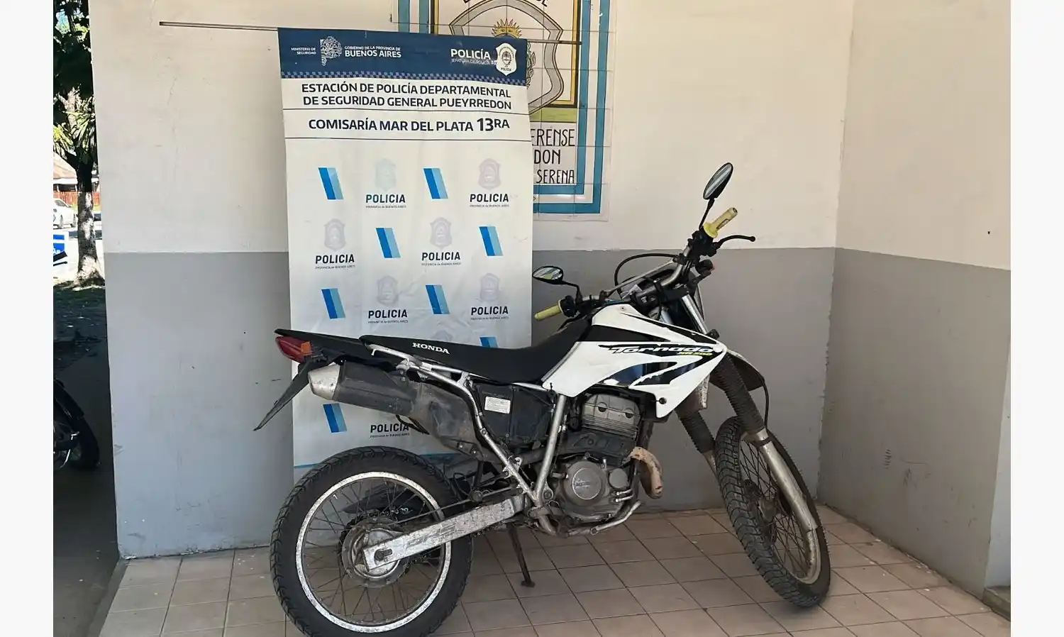 El procedimiento se realizó en Ruta Provincial 11 y Calle 493.