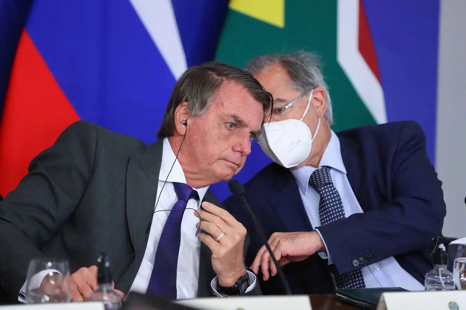Jair Bolsonaro y Paulo Guedes.