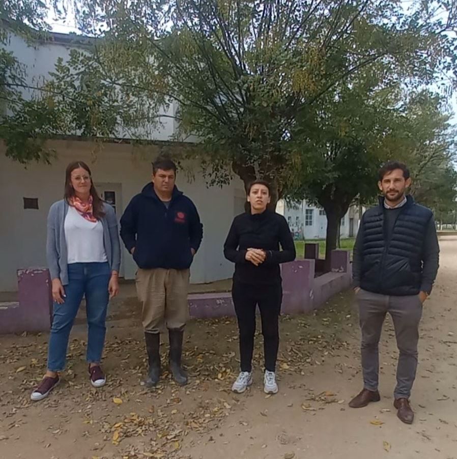 Gómez destacó los avances en Juan E. Barra y reafirmó el compromiso con obras y servicios