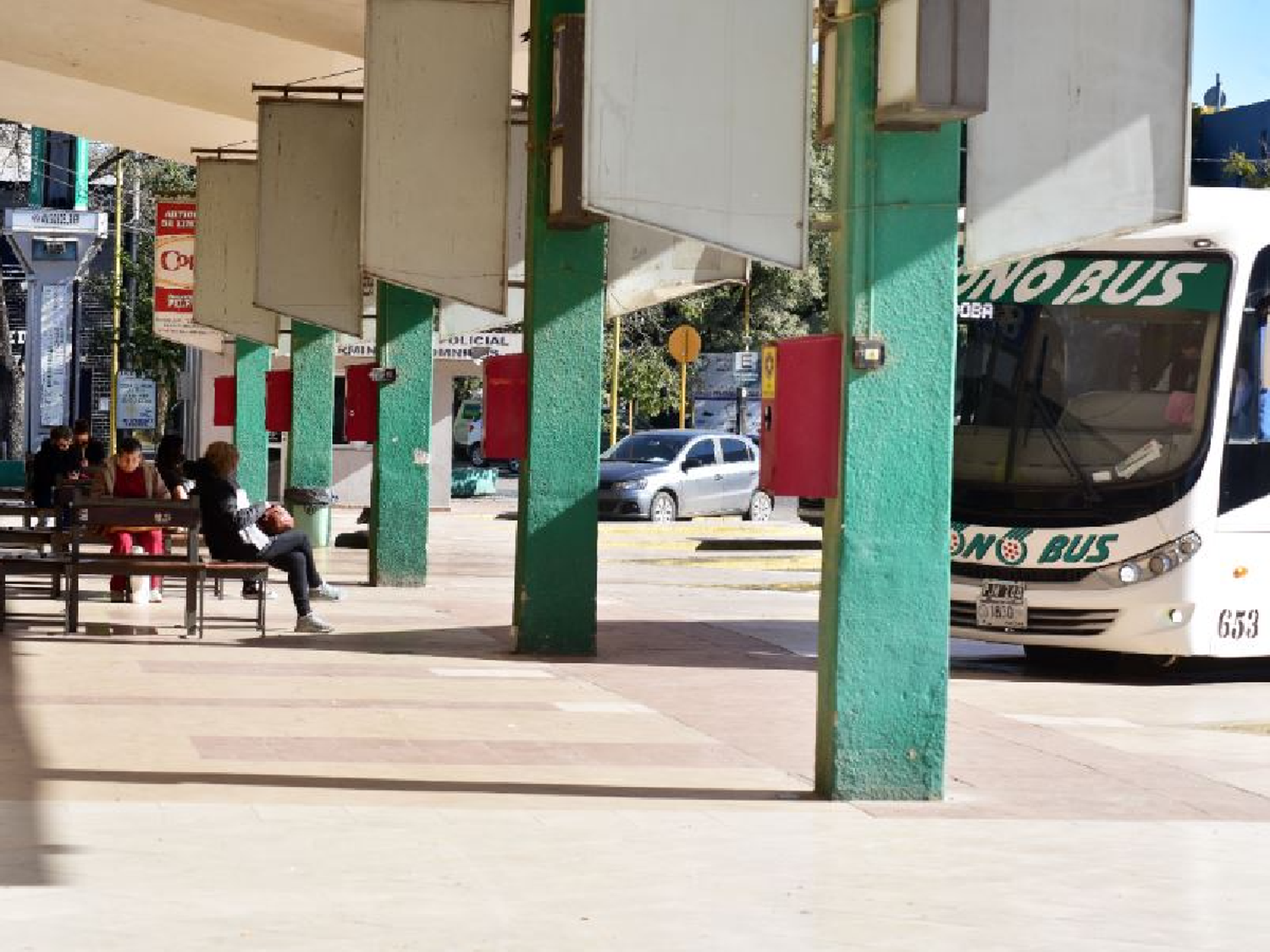 Dos jóvenes detenidos por agredir a policías en la Terminal