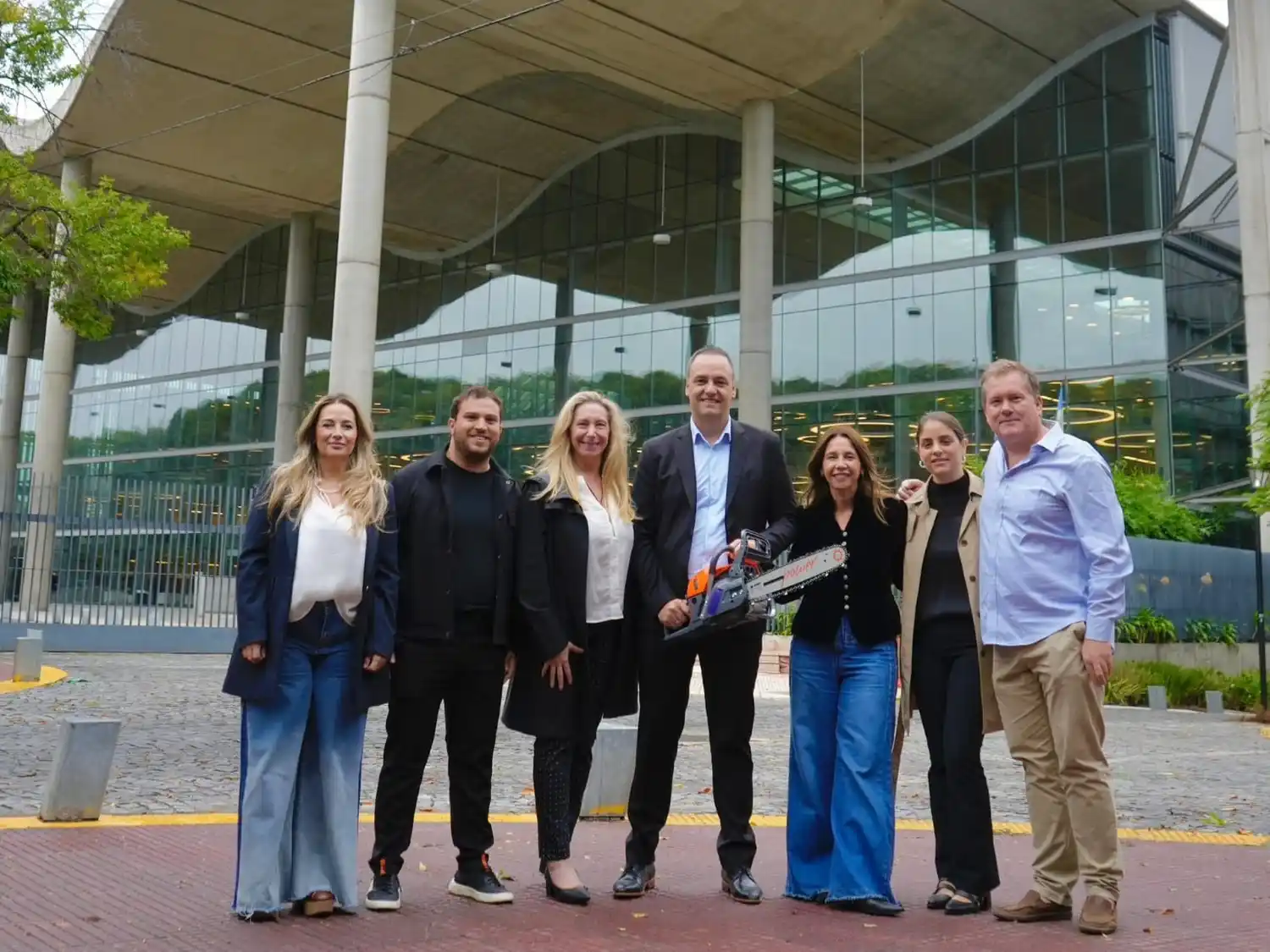 Participaron los principales candidatos de LLA en la Ciudad, como Soledad Pelayo, Nicolás Pakgojz, Andrea Freguia y Juan Pablo Arenaza