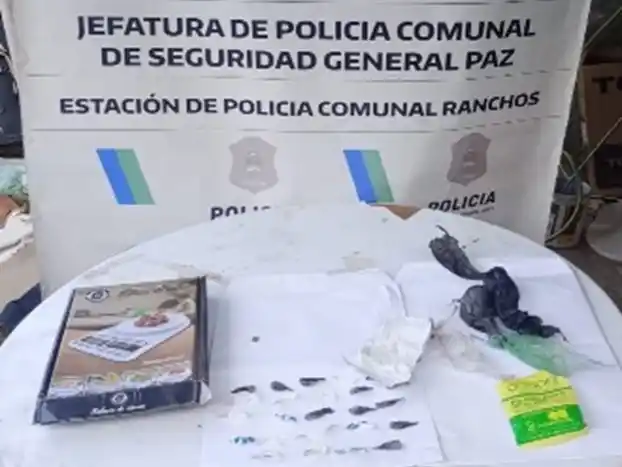 Secuestran cocaína en Chascomús tras allanamientos por un robo de moto en Ranchos