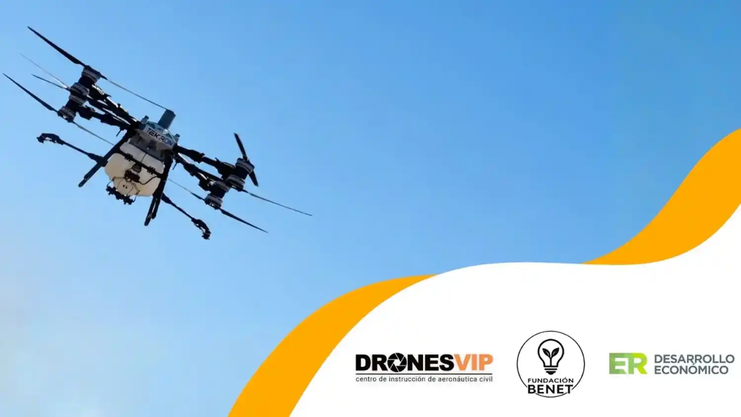Se encuentra abierta la preinscripción al curso de Piloto de Drones agrícolas