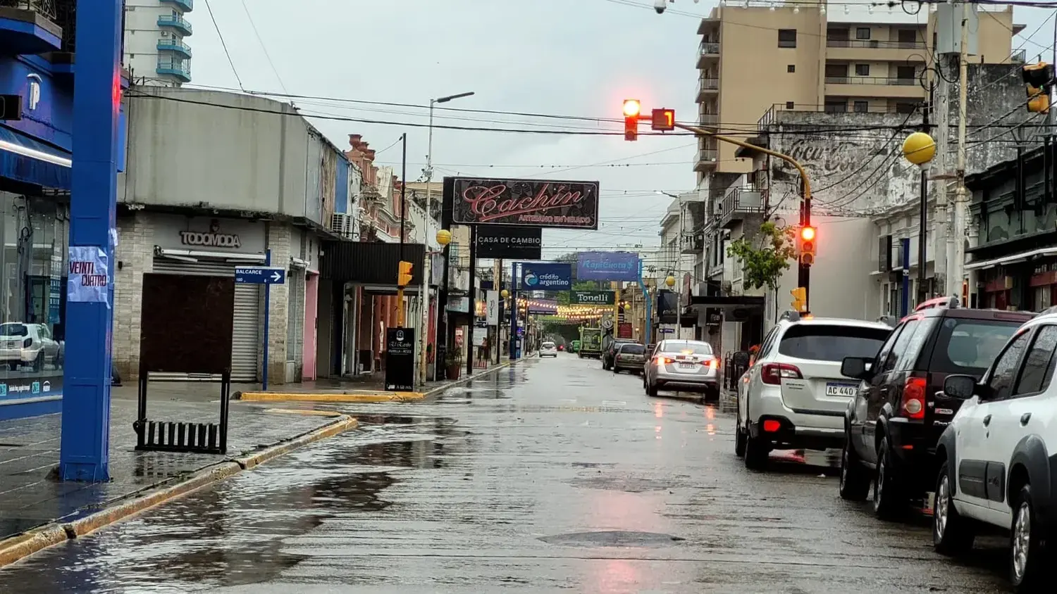 En la ciudad se registraron 52 mm durante la jornada de este miércoles.