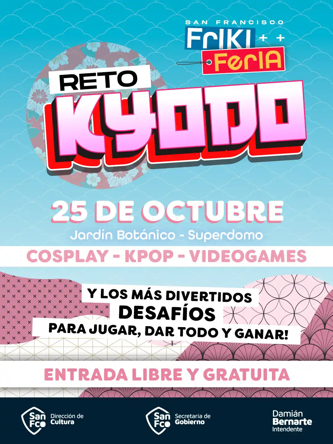 Friki Feria Reto Kyodo afiche