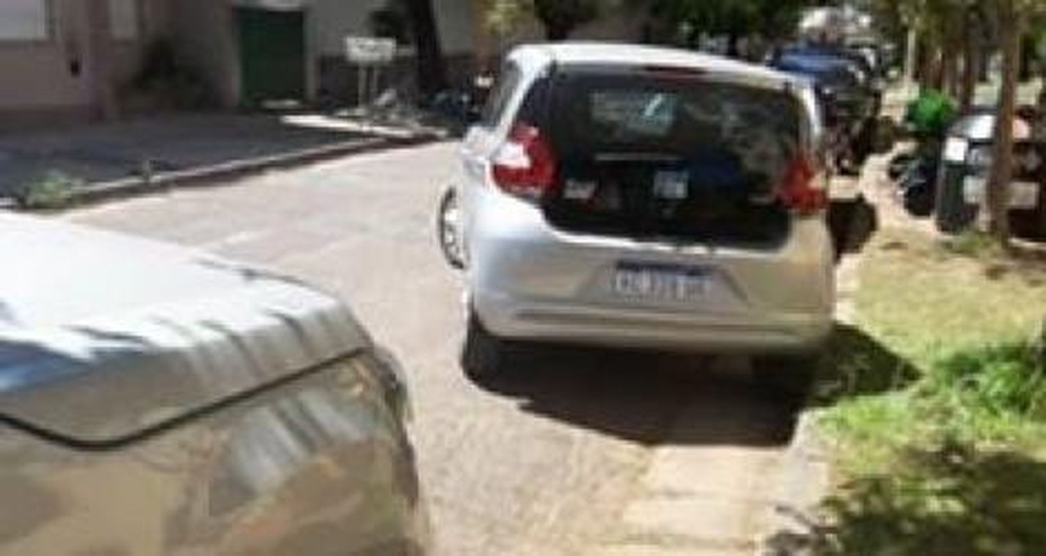 Mal estacionada