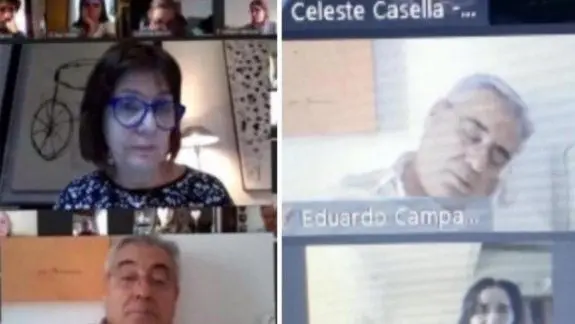 A lo Homero Simpson: El Intendente de General Villegas se quedó dormido en plena reunión con Patricia Bullrich