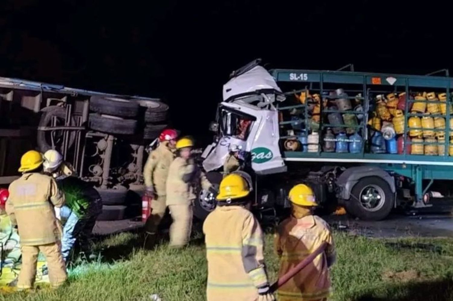 Uno de los conductores resultó herido.