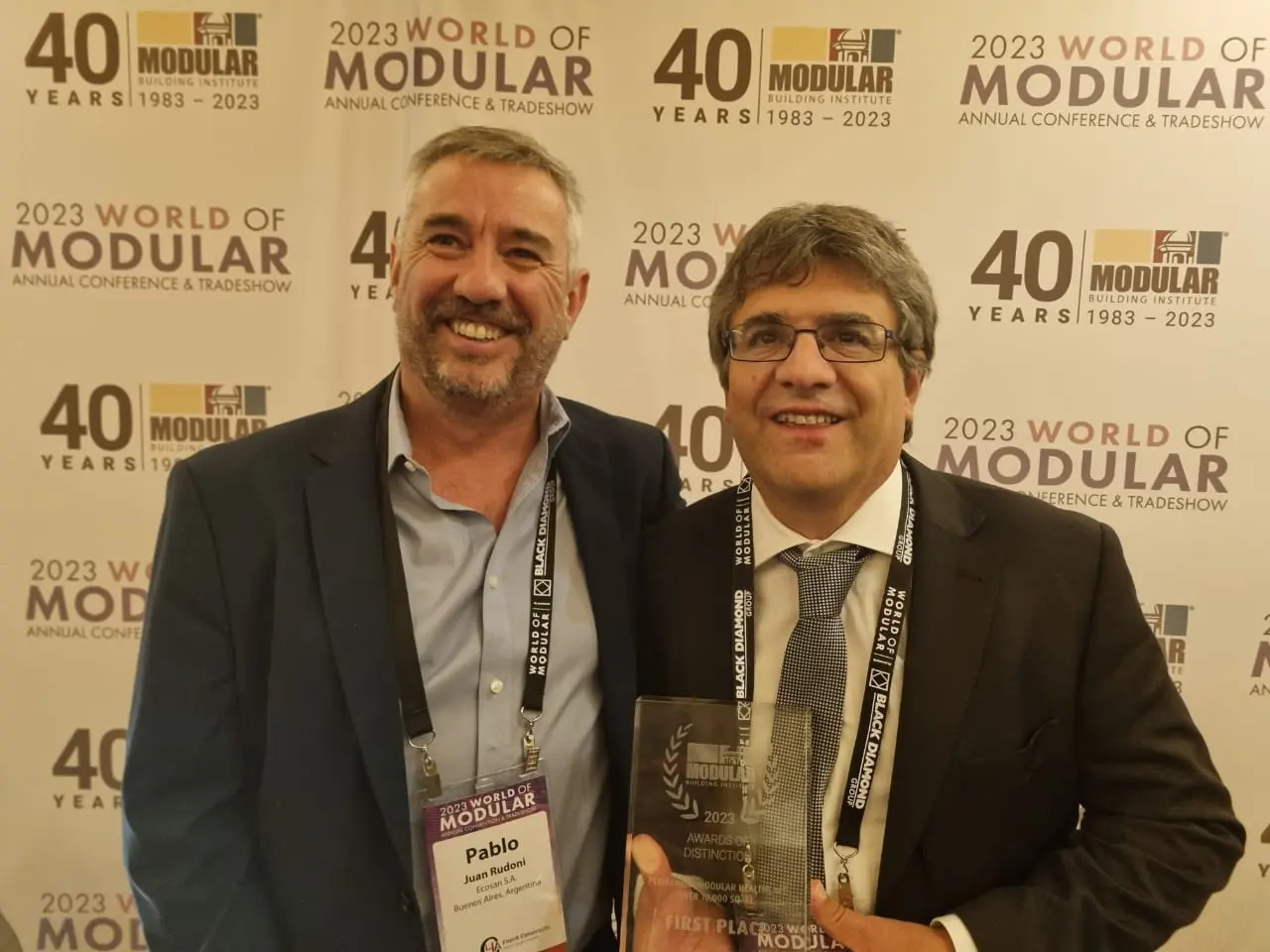 Sampedrino premiado en EEUU
