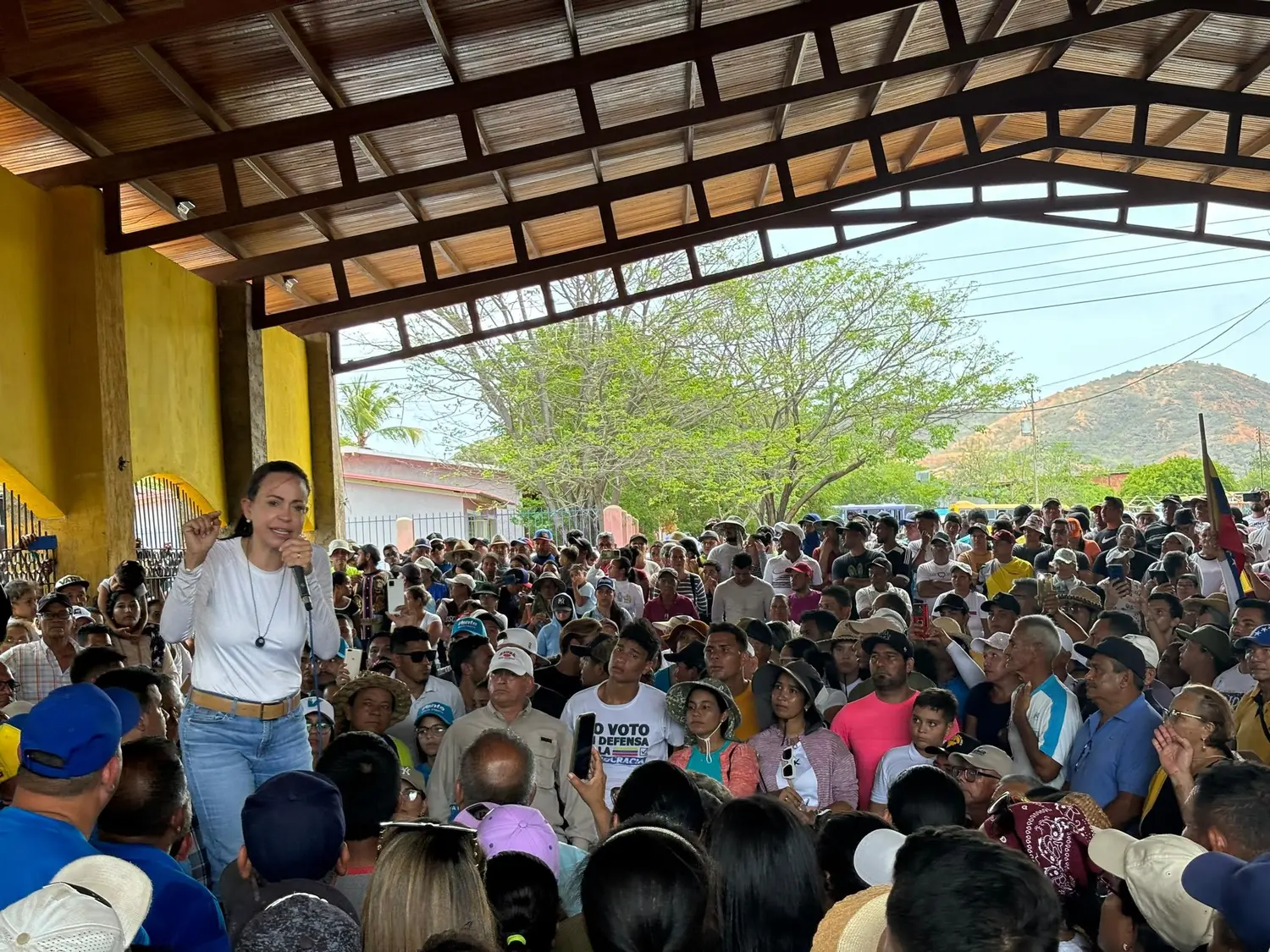 «TODO EL MUNDO LISTO PARA DEFENDER SU VOTO»:  María Corina asegura que «el 28 vamos a pescar ALGO GRANDE»