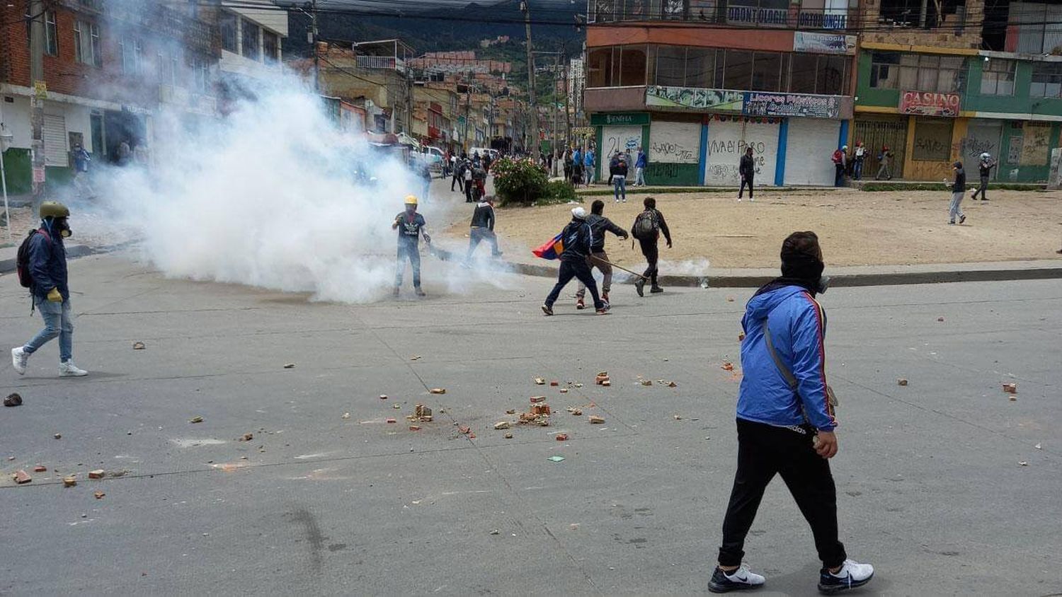 ¿Hasta cuándo? Vuelven los disturbios a calles de Bogotá