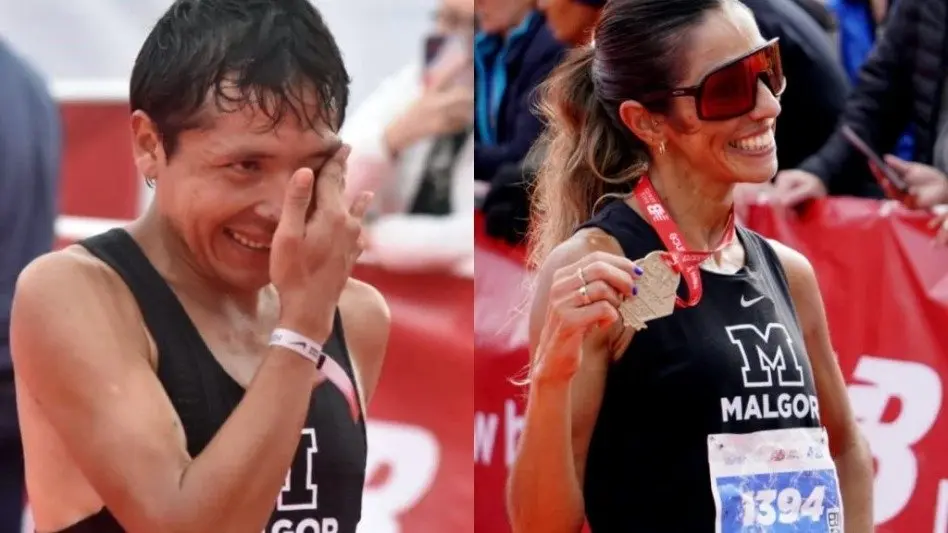La marplatense Anahí Castaño y el jujeño Miguel Maza ganaron el Maratón de Mar del Plata