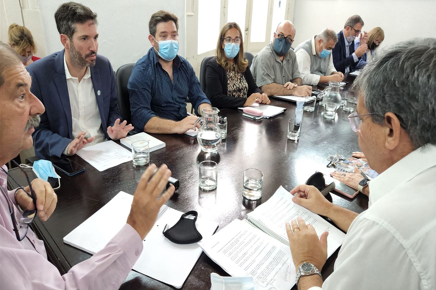 Müller resaltó el acuerdo alcanzado con los gremios docentes