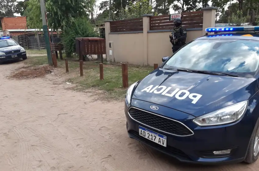 Gesell: gran despliegue de la Policía Federal en múltiples allanamientos por venta de drogas