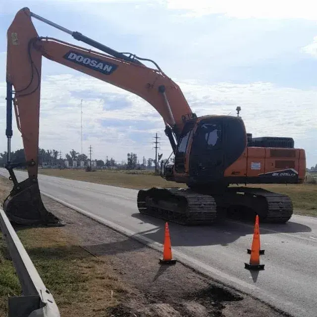 Sigue cortada la Ruta Nacional 34 en Ceres por la reparación de una alcantarilla