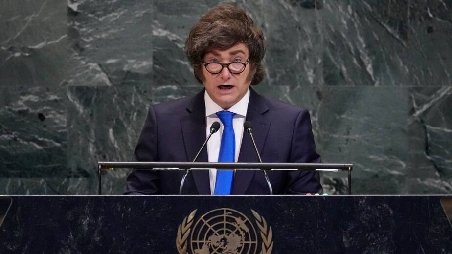 El presidente Javier Milei en la 80° Asamblea General de la ONU