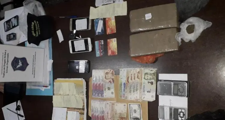 La  banda narco desbaratada tenía personas con arresto domiciliario e imputadas en otras causas por drogas