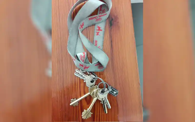 Llaves encontradas
