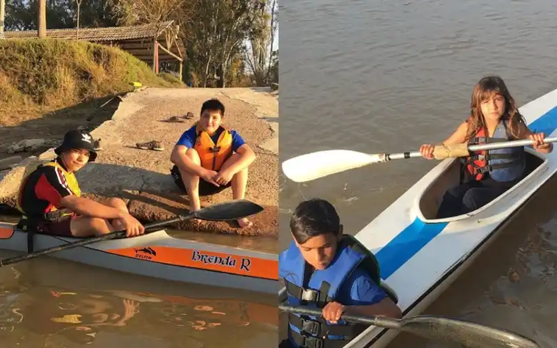 Tokio 2021: el fenómeno Brenda Rojas impacta en Las Canaletas, donde cada vez más niños van a remar