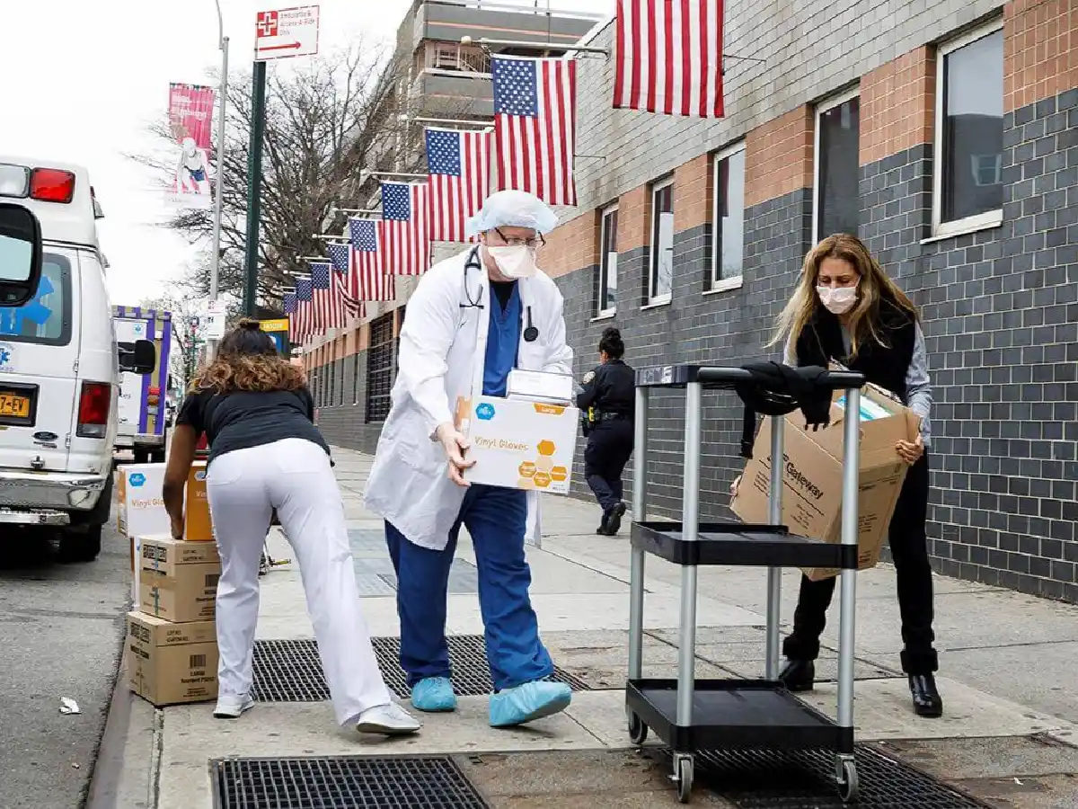 EE. UU. supera los 200.000 infectados y crece la tensión tras el sombrío pronóstico de Trump