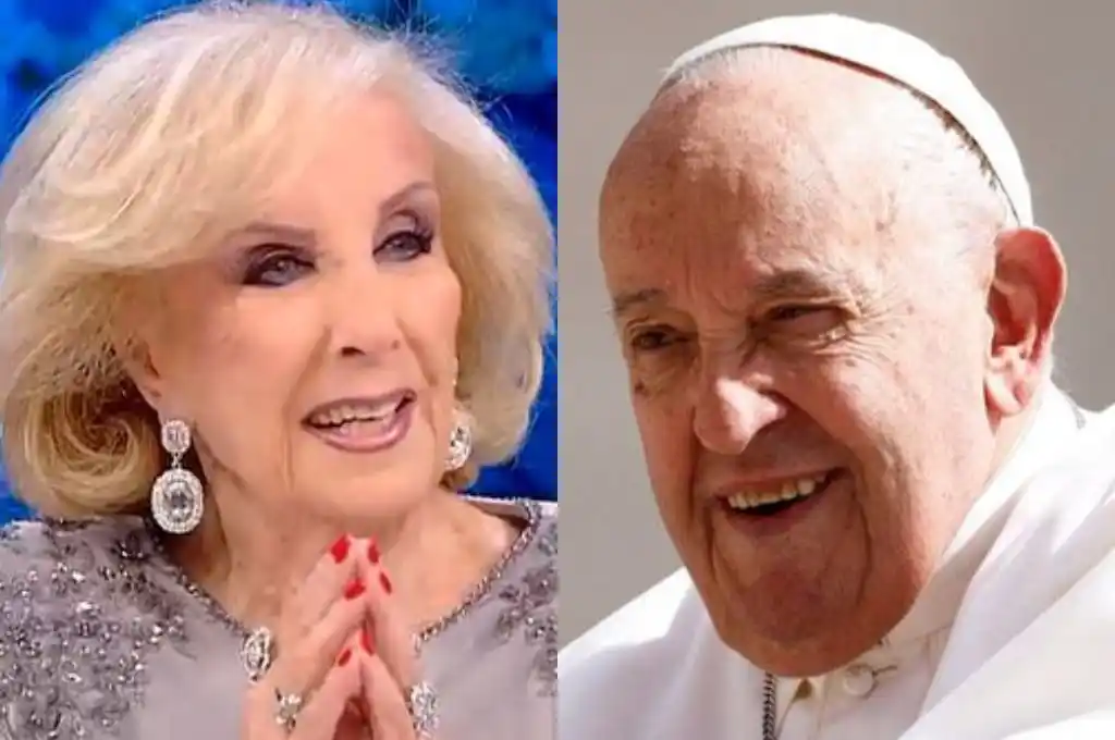 Mirtha Legrand- Papa Francisco