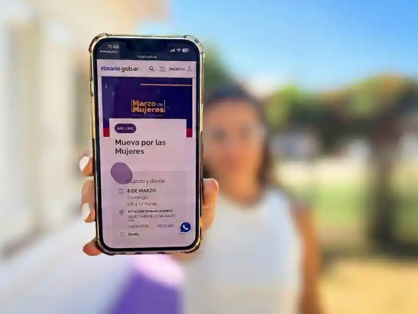 Rosario organiza actividades durante marzo por el 8M