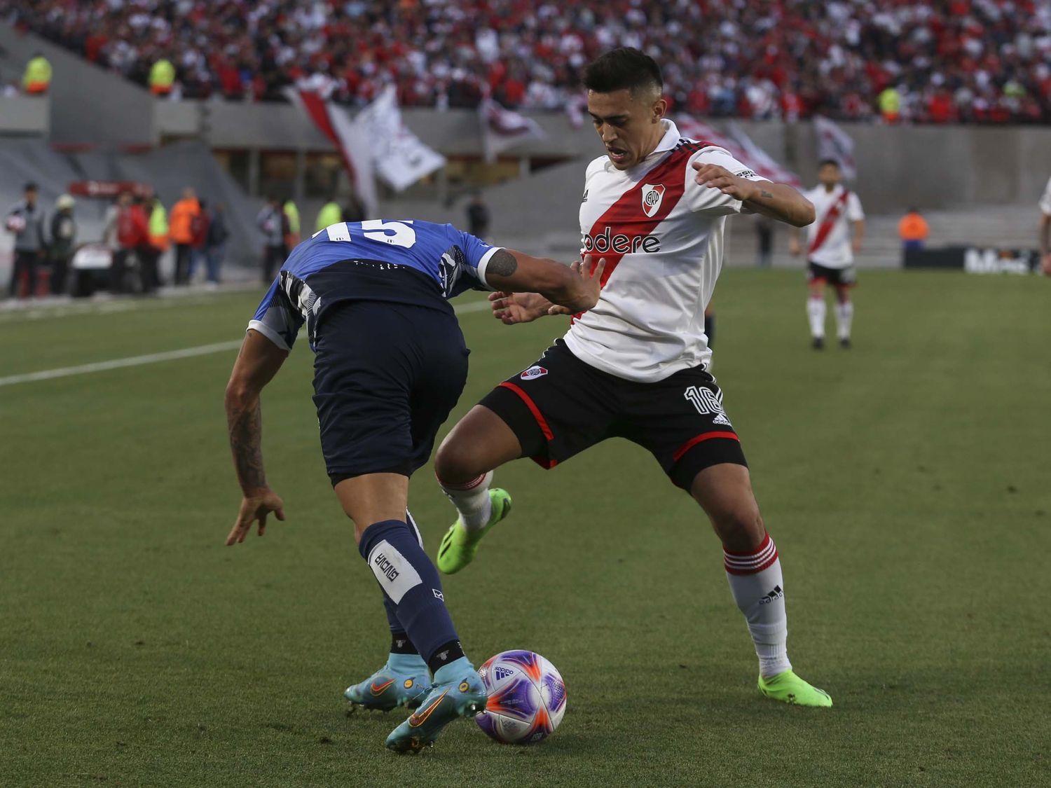 Solari, uno de los titulares de River.