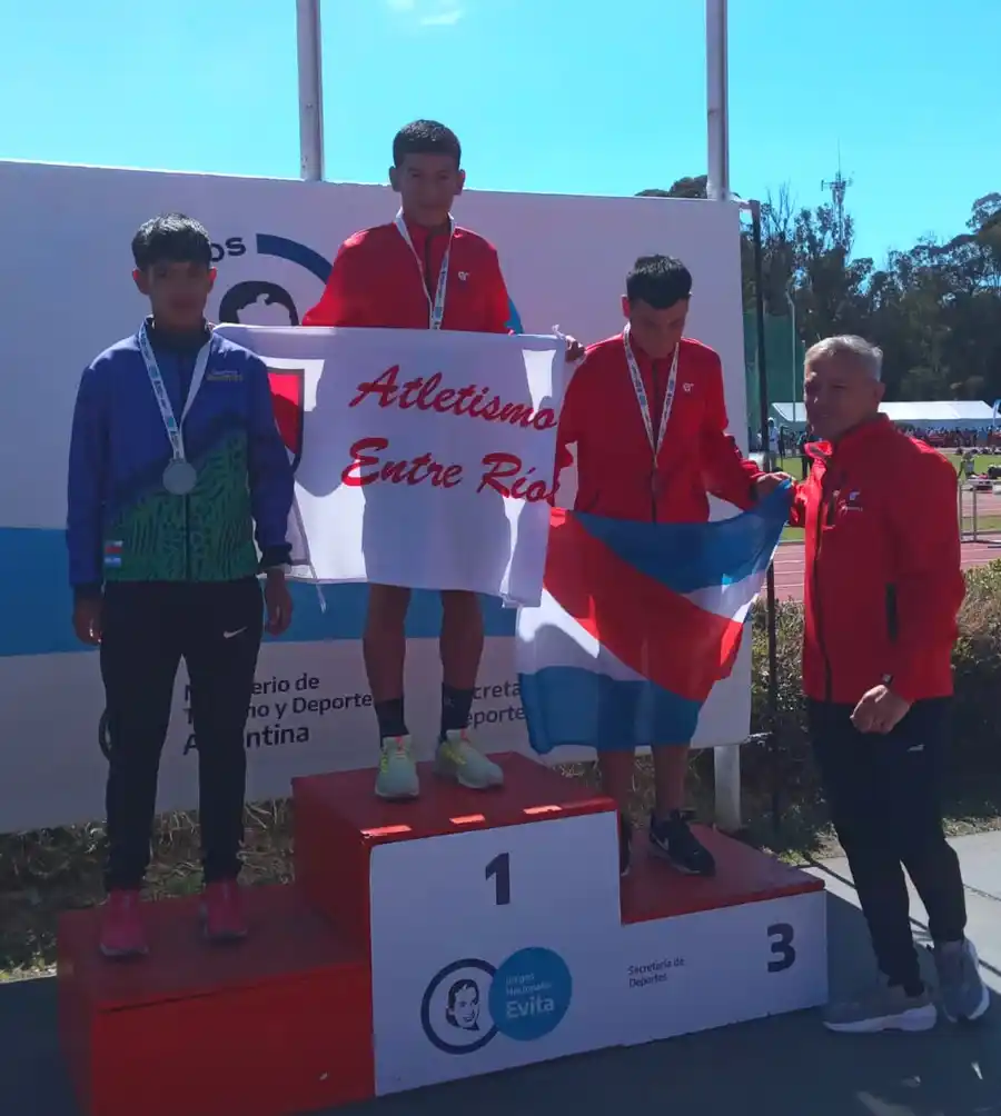 Cinco medallas para Concordia en las primeras jornadas